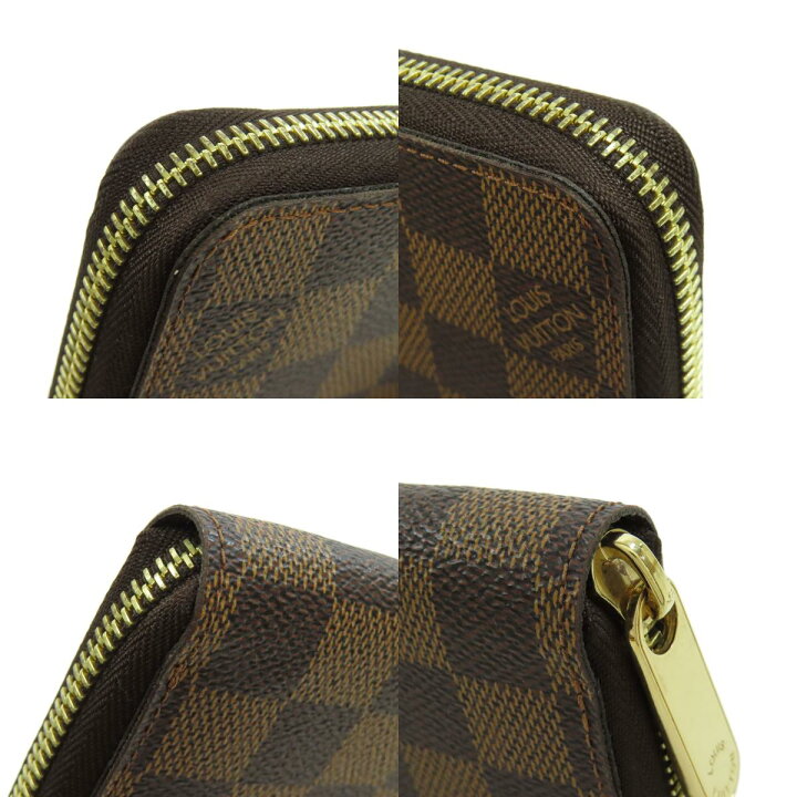 LOUIS VUITTON ルイヴィトン N60015 ジッピー・ウォレット 旧 ダミエ 