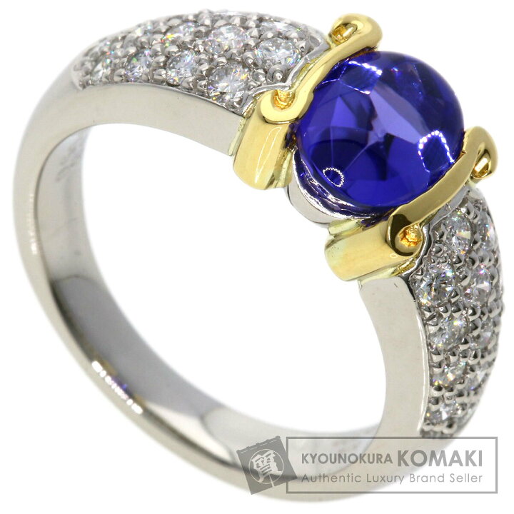 楽天市場】1.68ct タンザナイト ダイヤモンド リング・指輪 K18  