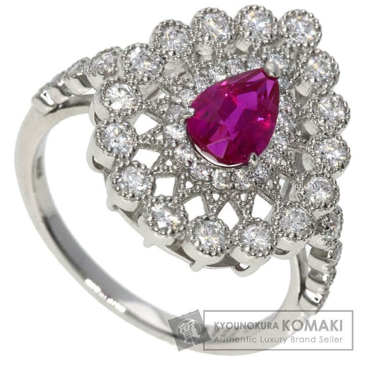 楽天市場】1.12ct ルビー ダイヤモンド リング・指輪 プラチナPT900  