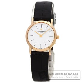 ヴァシュロン・コンスタンタン 25093/000R-8741 パトリモニー 腕時計 K18ピンクゴールド/革 レディース 【中古】【VACHERON CONSTANTIN】