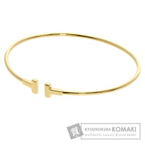 楽天市場】Tiffany T ナローワイヤー ブレスレット ゴールド 