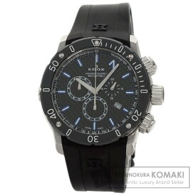 エドックス 10221-3-NIBU2 クロノオフショア1 腕時計 ステンレススチール/ラバー/セラミック メンズ 【中古】【EDOX】