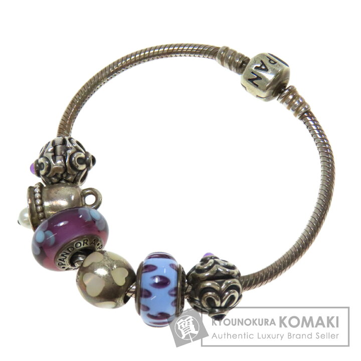 楽天市場】パンドラ チャーム ブレスレット 金属製 レディース 【中古 