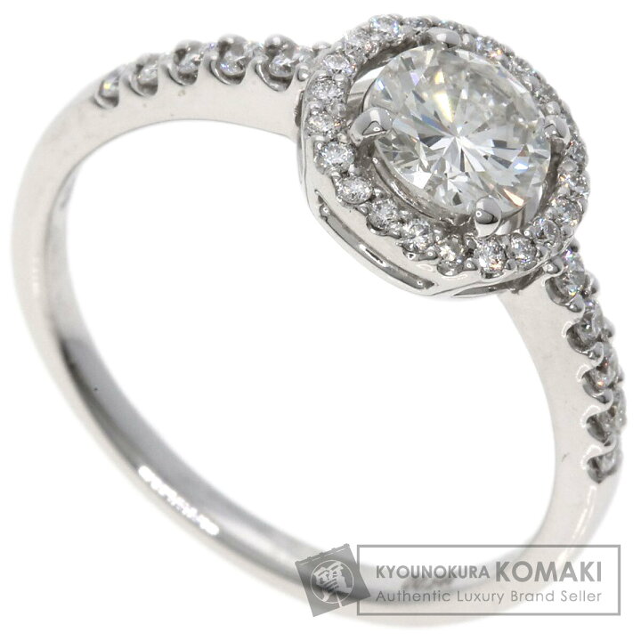 楽天市場】0.544ct ダイヤモンド リング・指輪 K18ホワイトゴールド  