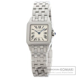 カルティエ W25064Z5 サントス ドゥ モアゼルSM 腕時計 ステンレススチール/SS レディース 【中古】【CARTIER】