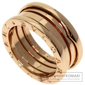 ブルガリ B-zero1 ビーゼロワン 3バンド #53 リング・指輪 K18ピンクゴールド レディース 【中古】【BVLGARI】