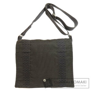 エルメス エールラインポシェット ショルダーバッグ ブラウン  
