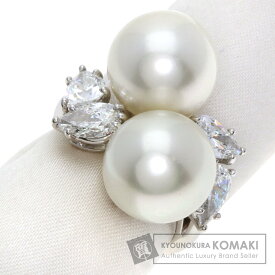 ヴァンクリーフ＆アーペル パール 真珠 ダイヤモンド #52 リング・指輪 プラチナPT950 レディース 【中古】【Van Cleef & Arpels】