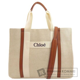 【Specialcoupon対象商品 7/9〜7/14 8:59迄】クロエ マザーズバッグ 2WAY トートバッグ キャンバス レディース 【中古】【CHLOE】