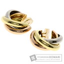 カルティエ トリニティ イヤリング K18イエローゴールド/K18WG/K18PG レディース 【中古】【CARTIER】