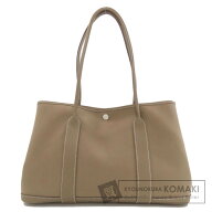 エルメス ガーデンパーティPM エトープ シルバー金具 トートバッグ トワルオフィシェ レディース 【中古…