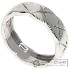 シャネル ココクラッシュ ミディアム リング・指輪 K18ホワイトゴールド レディース 【中古】【CHANEL】