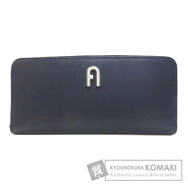 楽天市場】フルラ 長財布（カラーネイビー）（バッグ・小物・ブランド 