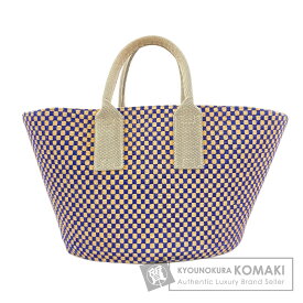 エルメス パニエバス ハンドバッグ リネン レディース 【中古】【HERMES】