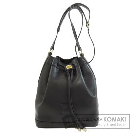 【最大4万円OFFクーポン配布中！9/28(月)9:59迄】セリーヌ 巾着 ショルダーバッグ レザー レディース 【中古】【CELINE】