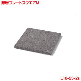 溶岩プレート スクエアM アウトドア バーベキュー かのりゅう 単品販売 溶岩 プレート ステーキ バーベキュー 遠赤外線 マイナスイオン ふっくら ジューシー 焼肉