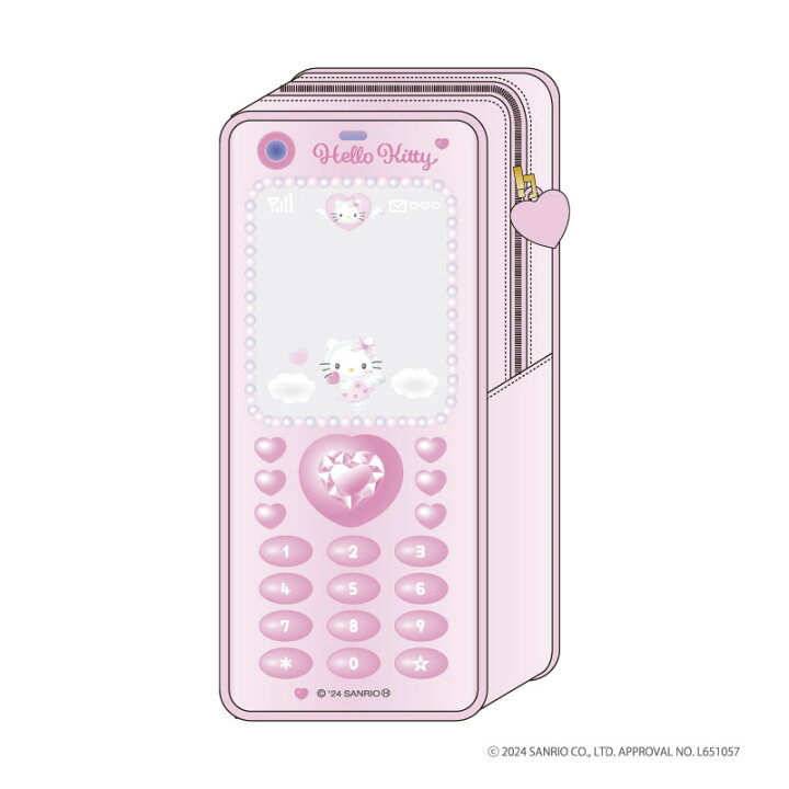 楽天市場】8月下旬発売予定 ハローキティ 90s なつかしガラケー 