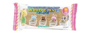 【図画工作】 抗菌油土ウッドクレイ AG M(寸法:約135×65×30mm/約285g)