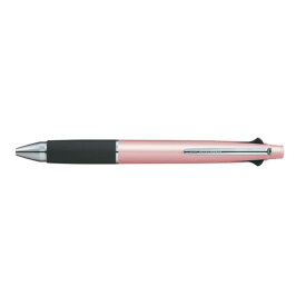 多機能ボールペン　三菱ジェットストリーム4＆1　4色ボールペン+0.5シャープ（ライトピンク軸インク黒・赤・青・緑0.5mm芯）