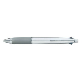 多機能ボールペン　三菱ジェットストリーム4＆1　4色ボールペン+0.5シャープ（シルバー軸インク黒・赤・青・緑0.7mm芯）