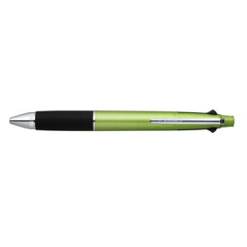 多機能ボールペン　三菱ジェットストリーム4＆1　4色ボールペン+0.5シャープ（グリーン軸インク黒・赤・青・緑0.7mm芯）