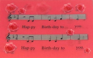 LM 3D|XgJ[h hCc Happy Birthday o KL121 o[XfBJ[h O[eBOJ[h J[h@KNJ[h