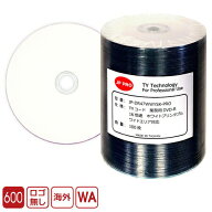 【600枚】業務用 DVD-R 太陽誘電 後継 JP-PRO 100枚ラップ巻×6 ワイド盤 16倍速 4.7GB ホワイトプリンタ…