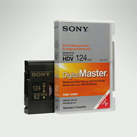 【sale】【在庫処分】sony HDV ビデオテープ Digital Master 124分 ラージテープ PHDVM-124DM 1本 HDVCAM HDV-CAM ビデオ テープ