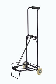 折り畳みキャリーカート サイレント(R)車輪 正規品 [ TRAVELIST 2輪 折畳みカート 耐荷重25kg ] コンパクトな折りたたみ式 便利 荷物運び 運搬 台車 荷台 即売会 段ボール箱 本 搬入イベント トラベリスト