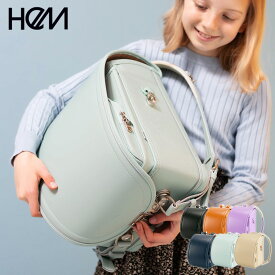 HeM ランドセル 男の子 女の子 軽量 かわいい 軽い 日本製 6年間保証 反射 光る キャメル シンプル