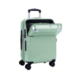 ＼ 楽天スーパーSALE ／【安心のメーカー直販 | 1年間保証付】機内持ち込みOK！ スーツケース 正規品 [TRAVELIST シエラ Sサイズ] フロントオープン キャリーケース ストッパー 拡張機能 容量 35-43L 軽量 軽い 静音 おしゃれ メンズ レディース 旅行