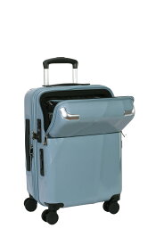 ＼ 300円クーポン配布中！楽天スーパーSALE★半額 ／【安心のメーカー直販 | 1年間保証付】機内持ち込みOK！ スーツケース 正規品 [TRAVELIST シエラ Sサイズ] フロントオープン キャリーケース ストッパー 拡張機能 容量 35-43L 軽量 軽い 静音 メンズ レディース かわいい