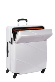 【安心のメーカー直販 | 1年間保証付】スーツケース 正規品 [TRAVELIST ジェネラス LLサイズ] フロントオープン キャリーバッグ キャリーケース 大容量 大型 静音 軽量 軽い メンズ レディース 拡張機能 容量 105〜126L TSAロック サイレント(R)車輪 上開き 前開き