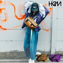 HeM 正規品 [ケリー ショルダーバッグ] 軽量 軽い 大容量 大きい ボディバッグ メンズ レディース かわいい おしゃれ 夏フェス 旅行 サブカル ストリート ウエストポーチ ポケット 収納 シンプル