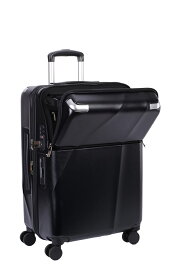 ＼ 1年間修理保証付き!! ／スーツケース 正規品 [TRAVELIST シエラ Lサイズ] フロントオープン キャリーケース トップオープン 拡張 ストッパー ブレーキ 止まる 大型 軽量 軽い 大容量 TSAロック メンズ レディース 推し活 ビジネス 出張 旅行 静音 上開き 前開き
