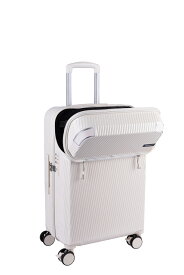 スーツケース トップオープン トラベリスト 正規品 [TRAVELIST ACCEL アクセル Sサイズ Mサイズ] キャリーケース フロントオープン 機内持ち込み 軽量 軽い 静音 1年間保証 ビジネス 出張 国内 修学旅行 TSAロック ドリンクホルダー 拡張機能 フットストッパー付き