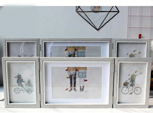 3���̃C���e���A�t���[�� �t�H�g�t���[�� �ʐ^���� �Ǌ|�� ��� ������� ���킢�� ���� 1�f�U�C�� ���� 3�� 2�� �܂肽���� �i�`������ �k�� �t�H�g�t�H�g�t���[�� 49.6*17.4 �ʐ^��