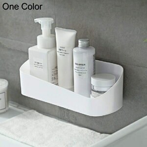 浴室ラック バス収納ラック 収納ラック 壁掛け 水切り バス用品 洗面用品 小物 収納 ラック 強力 粘着固定 穴不要 浴室 キッチン お風呂 バス 用 水切り・ABS 洗面所・壁・タイル(サイズ:265×
