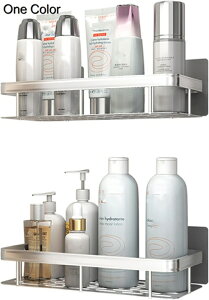 お風呂 ステンレス 水切り ラック お風呂強力粘着固定 シャンプーラック 穴あけ不要 コーナーラック浴室 アルミ製 ステンレスラック 錆なし シャワーラック お風呂 収納 お風呂 カゴ 風呂場