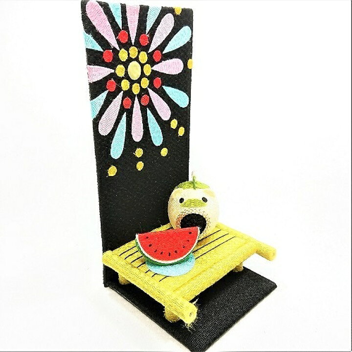 楽天市場 置物 コンパクト ちりめん 小さい 手作り 涼風花火 夏 8月 人形 飾り ミニ 可愛い 人気 和雑貨 京ぜんび