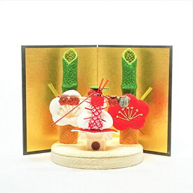 季節こよみ お正月 / お正月飾り 置物 ちりめん コンパクト 小さい 手作り 鏡餅 縮緬 かわいい 正月 飾り おしゃれ