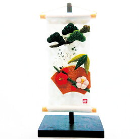 旬のつづり 松竹梅 / 紙すき 手作り コンパクトミニ 小さい 飾り 人気 タペストリー 置物 和風 和紙 ちりめん 縮緬 飾り 四季 春 夏 秋 冬 季節 壁掛け 掛軸 日本製 日本土産 日本 お土産 ミニタペストリー