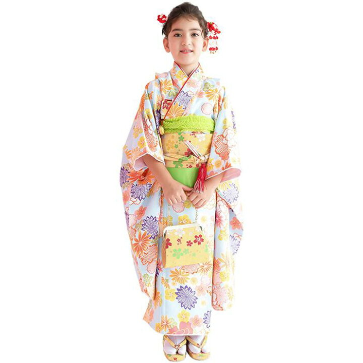 楽天市場】(四つ身着物15点セット B) 七五三 着物 7歳 フルセット 購入 