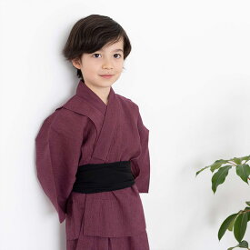 浴衣セット 2点 男の子 楊柳織 浴衣 男の子 子供 こども 帯 110 120 130 140 150 送料無料 おしゃれ キッズ セット 子ども 簡単 子供浴衣 ゆかた 男児 綿麻 kyozuian (rg)