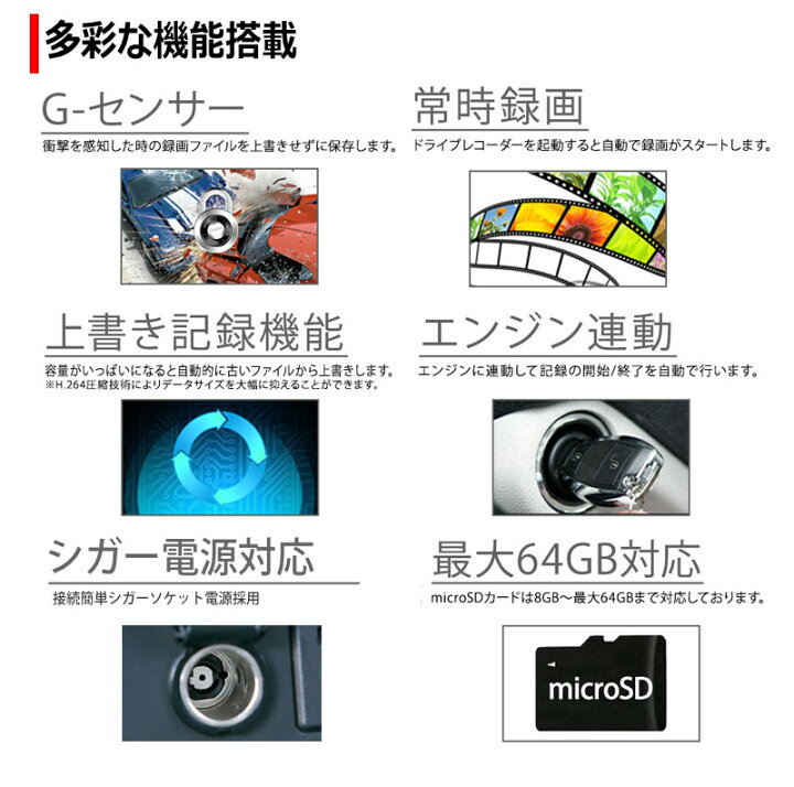楽天市場】デジタルミラー ドラレコ バックビューモニター ミラレコ 
