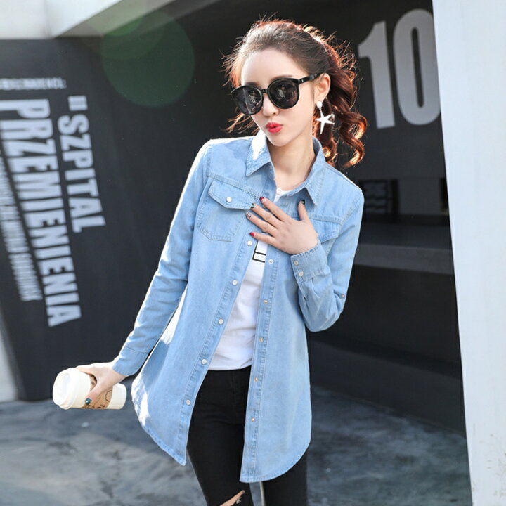 楽天市場 メール便 送料無料 ジーンズ トップス ボタンダウン デニムシャツ デニム ファッション ナチュラル ブラウス 人気 長袖 レディース シャツ 春 秋 大きいめまで シンプル キリエライフ Kyrie Life 楽天市場 メール便 送料無料 ジーンズ トップス ボタンダウン デニムシャツ デニム ファッション ナチュラル ブラウス 人気 長袖 レディース シャツ 春 秋 大きいめまで シンプル キリエライフ Kyrie Life