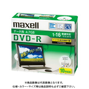 maxell �f�[�^�pDVD-R�e���p�\�p�y10�����z DRD47WPD.10S