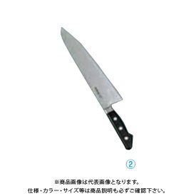 TKG 遠藤商事 堺孝行 日本鋼(ツバ付)牛刀 33cm ANH02033 7-0298-0206