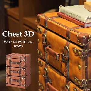 `FXg3D W41×D31×H60cm 3i 60cm o  AeB[N Be[W g gN^ ^X Lrlbg  V [J[i J IW-273