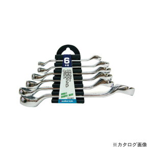 三共 12-307 スタビメガネレンチセット 6PC